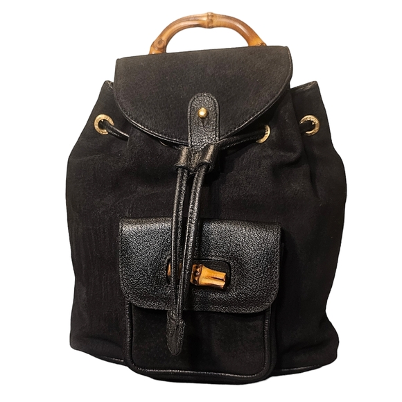 Gucci Handbags - GUCCI BAMBOO BACKPACK